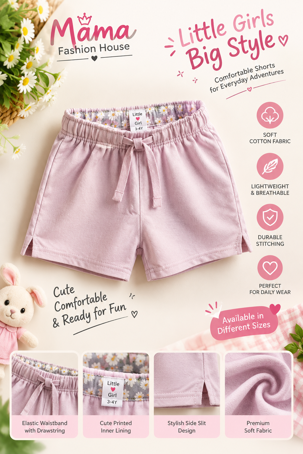 Girls’ Casual Shorts