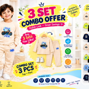 Kids 3 Set Combo Offer