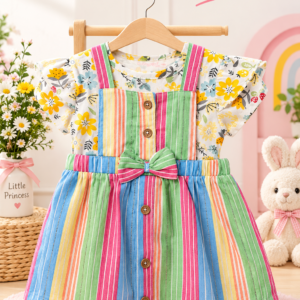 Little Girls’ Dress Set